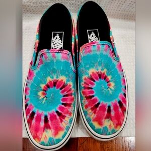 VANS, Women’s Cancas‎ Slip On  Tye Dye